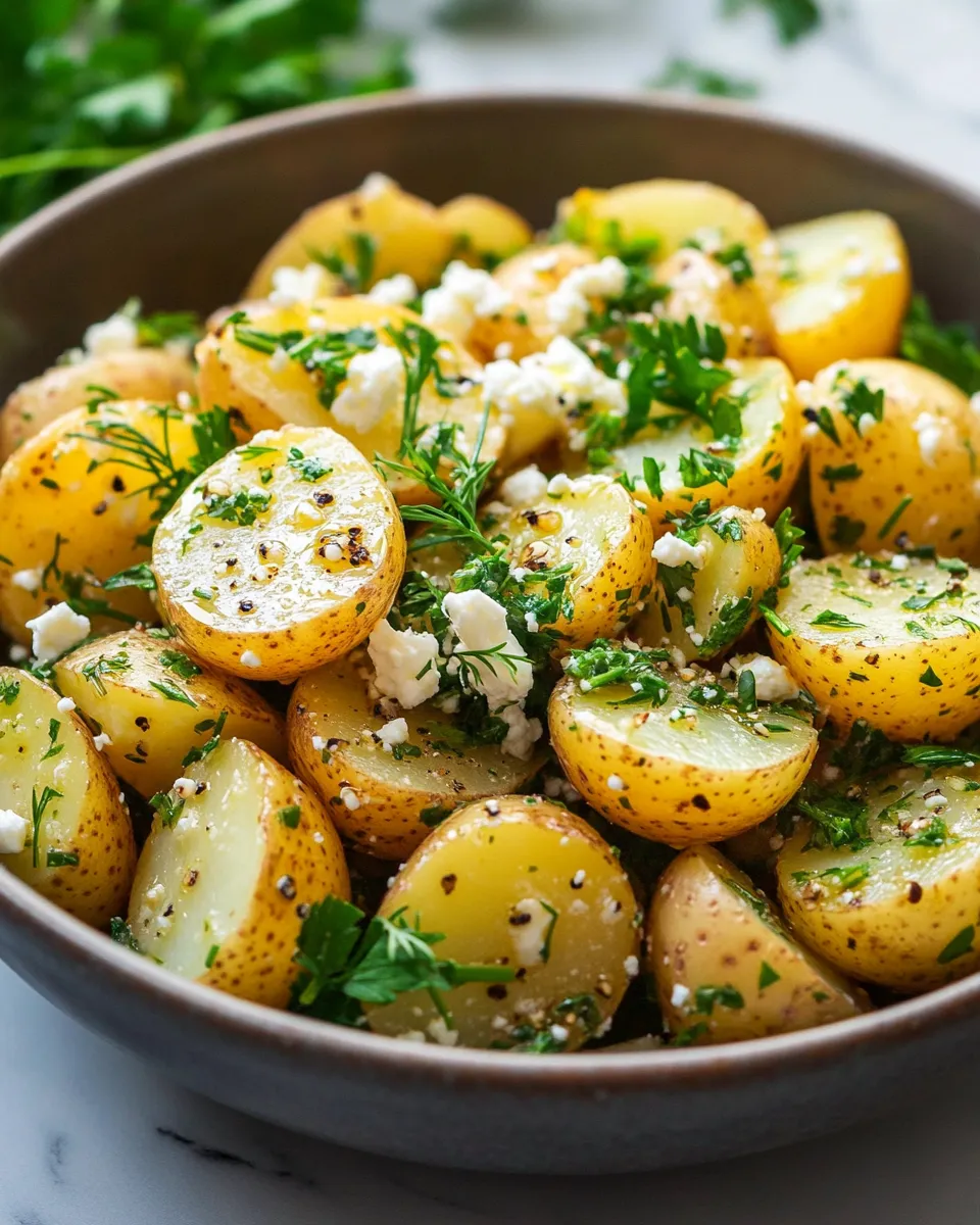 Fresh Sumac Potato Salad (Summer Favorite)